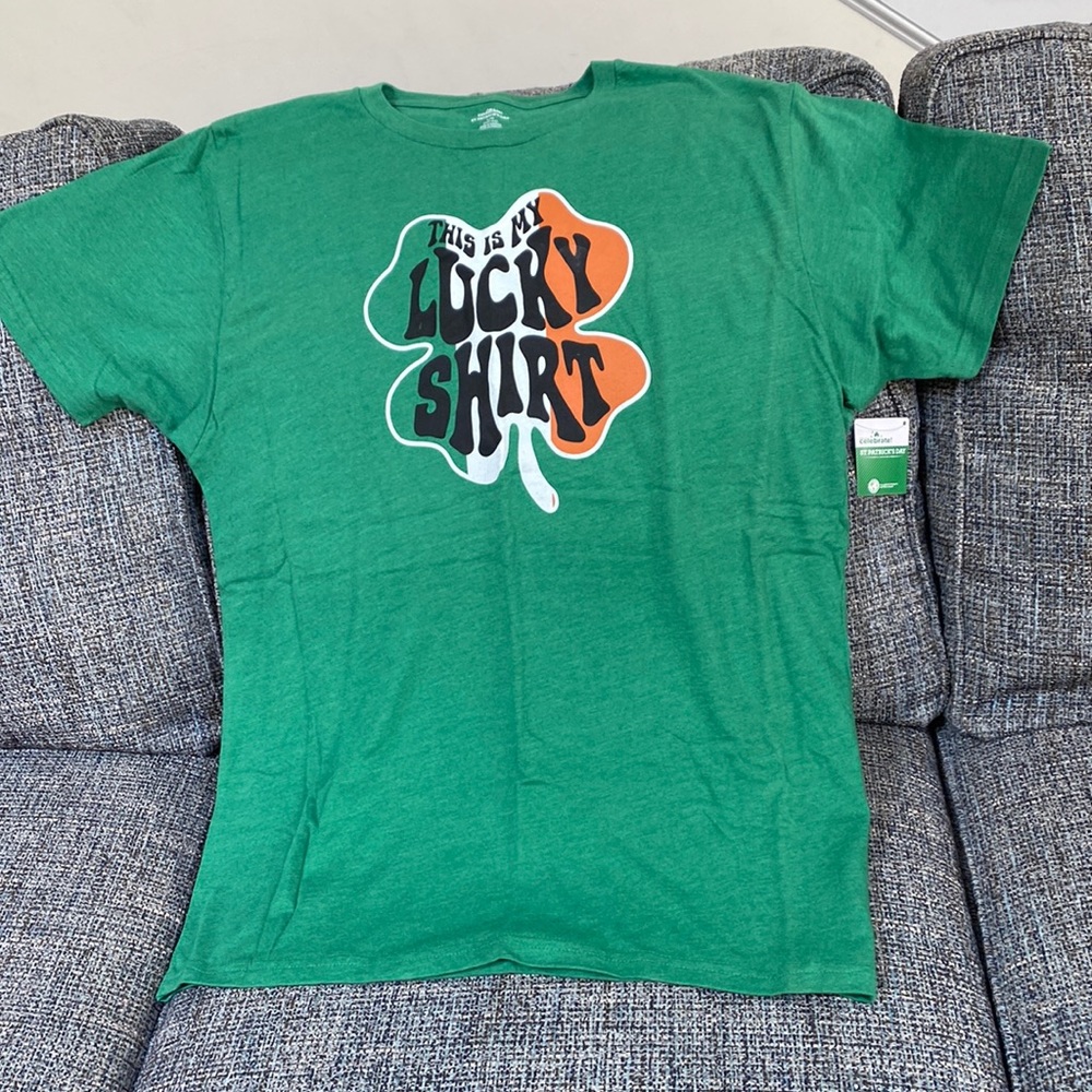 This Is My Lucky Shirt, Men’s Size L (42-44)